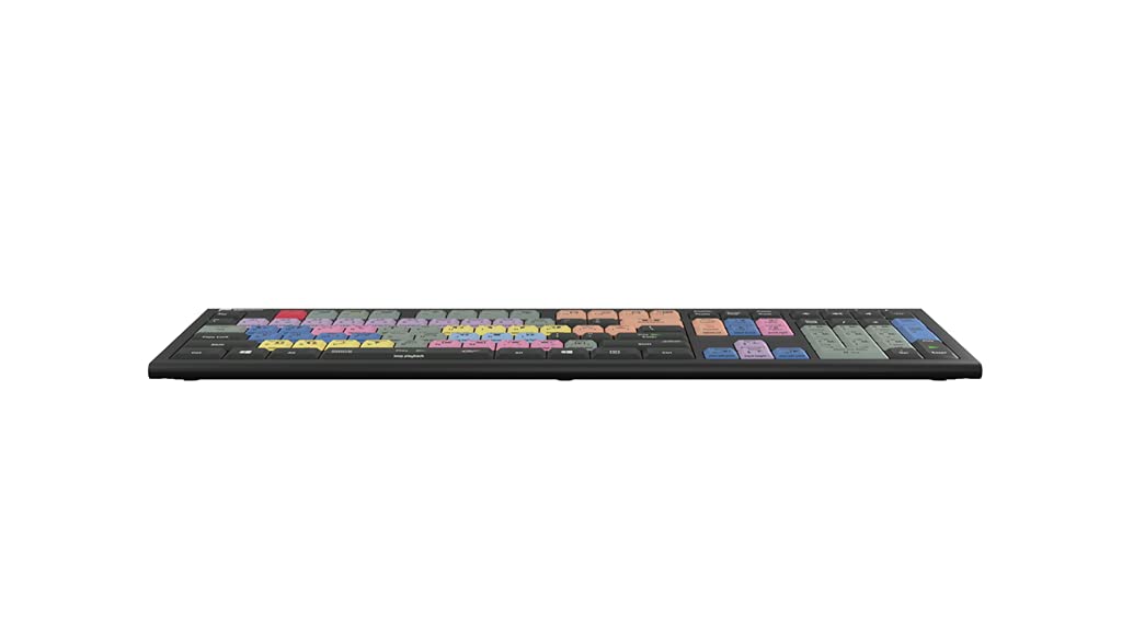 Amazon.co.jp: Logickeyboardバックライト付き「Astra2」グラスバレー